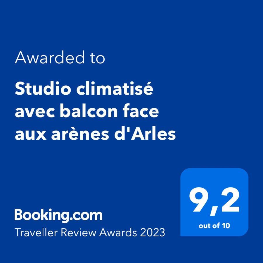 Studio Climatise Avec Balcon Face Aux Arenes D'อาร์ลส์ ภายนอก รูปภาพ